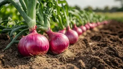 Onion farm