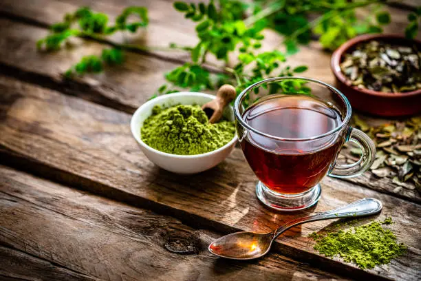 Moringa leaf tea