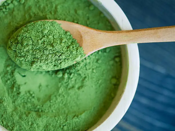 Moringa powder in soap